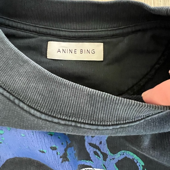 AUTHENTIC ANINE BING VIPER Sweatshirt Size M - Picture 9 of 12